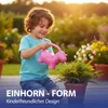 Gießkanne Einhorn Kunststoff rosa 22x19x10cm 1 Liter Produktbild-Vorschau 4