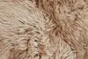 Nahaufnahme von weichem Schaffell in Camel – 100 % echte Wolle, kuschelig und hochwertig
 Produktbild-Vorschau