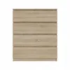 Kommode Aven Sonoma-Eiche, 4 Schubladen, für Schlafzimmer, Produktbild-Vorschau 2