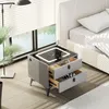 OYAJIA Schlafzimmer Nachttisch Nachttisch mit Produktbild-Vorschau 2