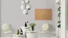 Korková nástěnka v barevném dřevěném rámu 90x60 cm – Náhled obrázku produktu 3