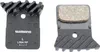 Two bicycle brake pads shown side-by-side against a white background. Anteprima dell’immagine prodotto