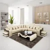 Ledersofa Design Sofa Ecksofa L Form Modernes Ecksofa Produktbild-Vorschau 3