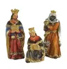 Wunderschöne Krippenfiguren 11-tlg., ca. 8 cm, K 1900 Produktbild-Vorschau 4