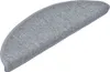vidaXL 15 ks Rohožky na schody svetlosivá 56 x 17 x 3 cm Náhľad obrázku produktu 1