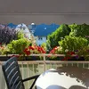 Relaxdays Klemmmarkise Balkon, Handkurbel, Produktbild-Vorschau 3
