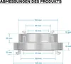 Wiltec Übergangsstück Storz Kupplung B 75 auf C 52 aus Produktbild-Vorschau 7