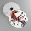 Wanduhr - Rund - Glasuhr - Dame perfekt Kleid Eleganz - Produktbild-Vorschau 2