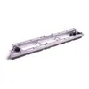 A close-up, angled studio shot of a gray vacuum cleaner floor head attachment with bristles. Produktbild-Vorschau