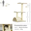 PawHut Kratzbaum 72 cm Katzenturm mit Plüschballen, Produktbild-Vorschau 3