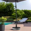 Sonnenschirmständer rund für 3,5-5cm Schirmständer Grau Produktbild-Vorschau 8