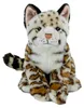 Kuscheltier Ozelot sitzend 27 cm braun/beige Plüschkatze Produktbild-Vorschau 4