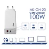 AKYGA GaN USB-C USB-A Wandladegerät AK-CH-20 PD3 5-20 V / Produktbild-Vorschau 4