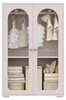 Merax Kinder-Kleiderschrank, 2-türiger Kleiderschrank mit Produktbild-Vorschau 6