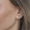 MATERIA by Matthias Wagner Unendlichkeit Ohrringe Gold mit Produktbild-Vorschau 2