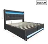Flieks Polsterbett 180x200cm mit Ladefunktion (USB & Produktbild-Vorschau 7