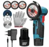 Mini Winkelschleifer, 12V Akku-Winkelschleifer mit 2 × Produktbild-Vorschau 2