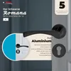 DOMINO Türgriff Drückergarnitur PZ - Profilzylinder Set | Produktbild-Vorschau 6