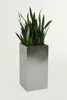 Vaso da fiori BLOCK in acciaio inossidabile spazzolato Anteprima dell’immagine prodotto 8
