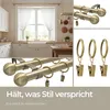LOFT 400 cm Doppelte Gardinenstange 19 mm aus Metall mit Produktbild-Vorschau 4