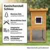 Mucola Kleintierstall Hasenstall Freigehege Schloss Produktbild-Vorschau 2