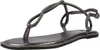LA STRADA Damen Sandalen aus Kunstleder in Silber, Produktbild-Vorschau 1