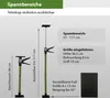 3x Türspanner Zargenspanner 57 - 117 cm Klicksystem Produktbild-Vorschau 2