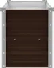 vidaXL Záhradný zvýšený záhon Brown 100 x 40 x 45 cm Náhľad obrázku produktu 5