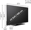 Toshiba 43LV3F63DA Fernseher 43 Zoll Smart TV VIDAA Full HD Produktbild-Vorschau 3