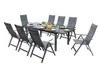 Merxx Gartenmöbel Set Taviano 9tlg., 8 Klappsessel, Produktbild-Vorschau 1