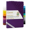 Lavea® Spannbettlaken 200 x 220 cm Maya Jersey, Produktbild-Vorschau 1