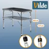 Vilde | Stolik campingowy z regulacją wysokości - 80x40 cm Podgląd zdjęcia produktu 9