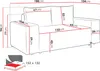 MIRJAN24 Schlafsofa Malaga Small mit Schlaffunktion und Produktbild-Vorschau 12