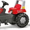 Traktor na pedały Rolly Junior RT z bocznicą czerwono-szary Podgląd zdjęcia produktu 8
