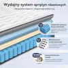 Materac 140x200 cm, wysokość 22 cm, z wbudowanym topperem, Podgląd zdjęcia produktu 9