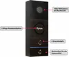 video-Türglockensystem DIC-24122 schnurlos 18 cm schwarz Produktbild-Vorschau 30