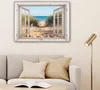 Leinwand Bilder 80x60 cm - Fensterblick - Meer - Dünen - Produktbild-Vorschau 6