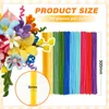 Chenilledrahtstäbe 400 Stück, 6 x 300 mm, 10 Farben Voir les images du produit