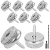 ECENCE Filzgleiter mit Torx- Schrauben 20mm/0.79inch, 24 Produktbild-Vorschau 1