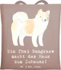 Mr. & Mrs. Panda Tote Bag Thai Bangkaew Zuhause - Braun Produktbild-Vorschau 1