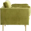 Boom fauteuil velours groen. Productafbeelding-voorbeeld 16