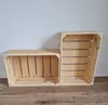 3er Holzkisten, 60x40x20 cm, Aufbewahrung und Dekoration Produktbild-Vorschau 3