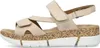 Rieker Damen Riemchensandale beige, Damen:43 EU Produktbild-Vorschau 2