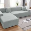(Silver Grey) Stretch Polyester Elastan Sofa Slipcover, Náhled obrázku produktu 10