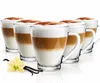6 szklanek do kawy cappuccino Szklanki do herbaty 250 ml z Podgląd zdjęcia produktu 1
