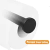 Toilettenpapierhalter ohne Bohren, matt schwarz, SUS304 Produktbild-Vorschau 4
