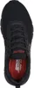 Top-down view of a black athletic shoe. Produktbild-Vorschau