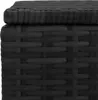 vidaXL Záhradný odpočinkový box čierny 150x50x60 cm Poly Náhľad obrázku produktu 6