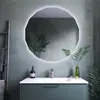 LED Nástenné Zrkadlo – Geometrické Dizajnové Zrkadlo S LED Náhľad obrázku produktu 3