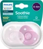 Packaging for Philips Avent Soothie pacifiers. Produktbild-Vorschau